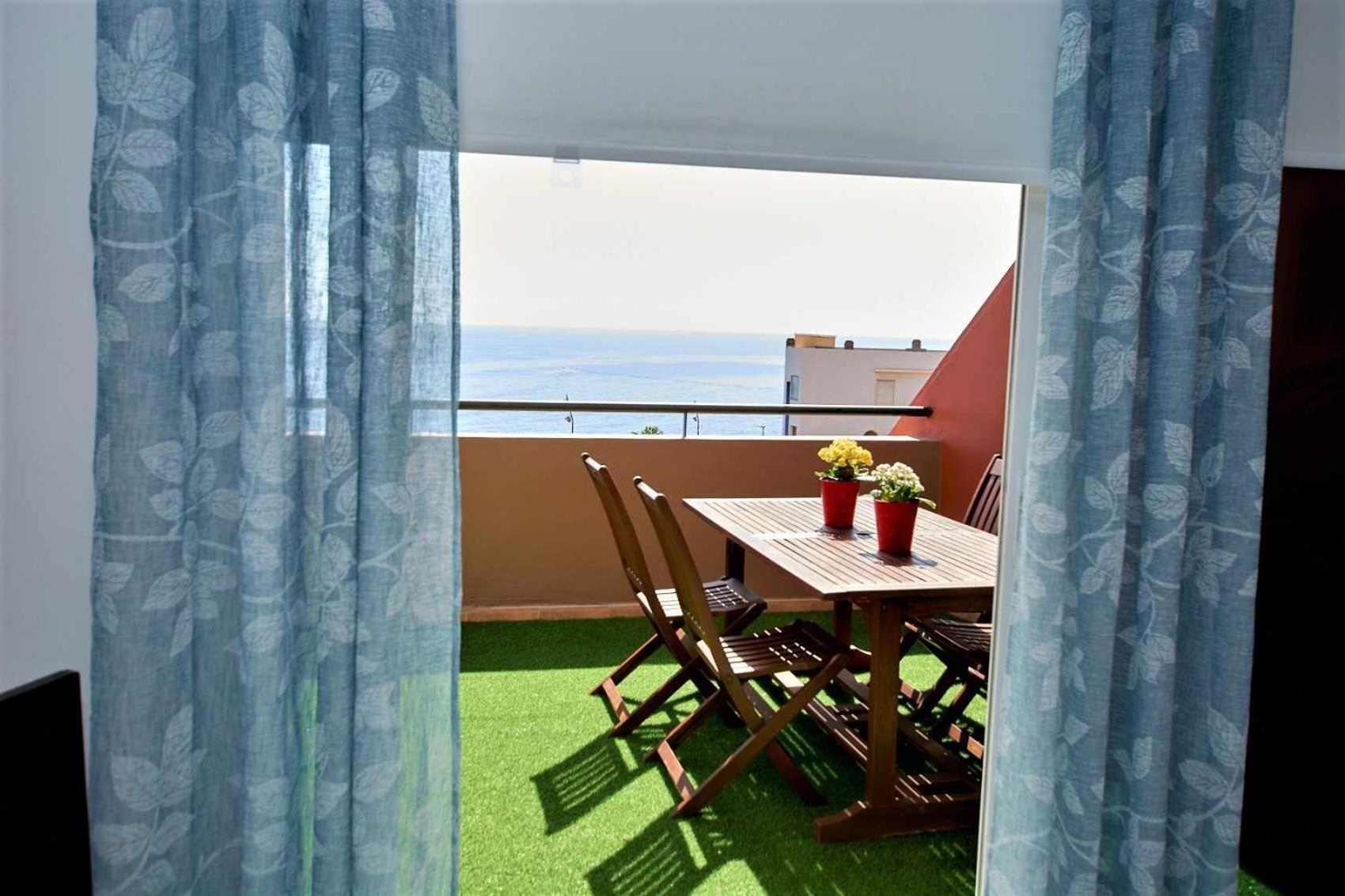 Bonita Vivienda Con Vistas Al Mar Playawifi Apartment Radazul Exterior photo