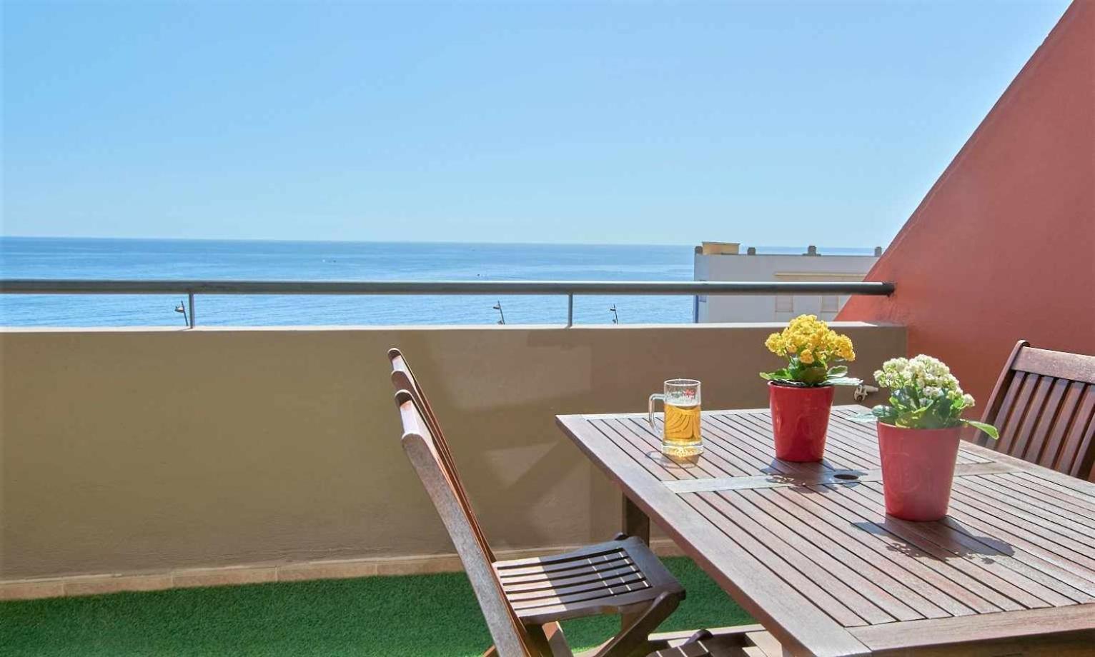 Bonita Vivienda Con Vistas Al Mar Playawifi Apartment Radazul Exterior photo